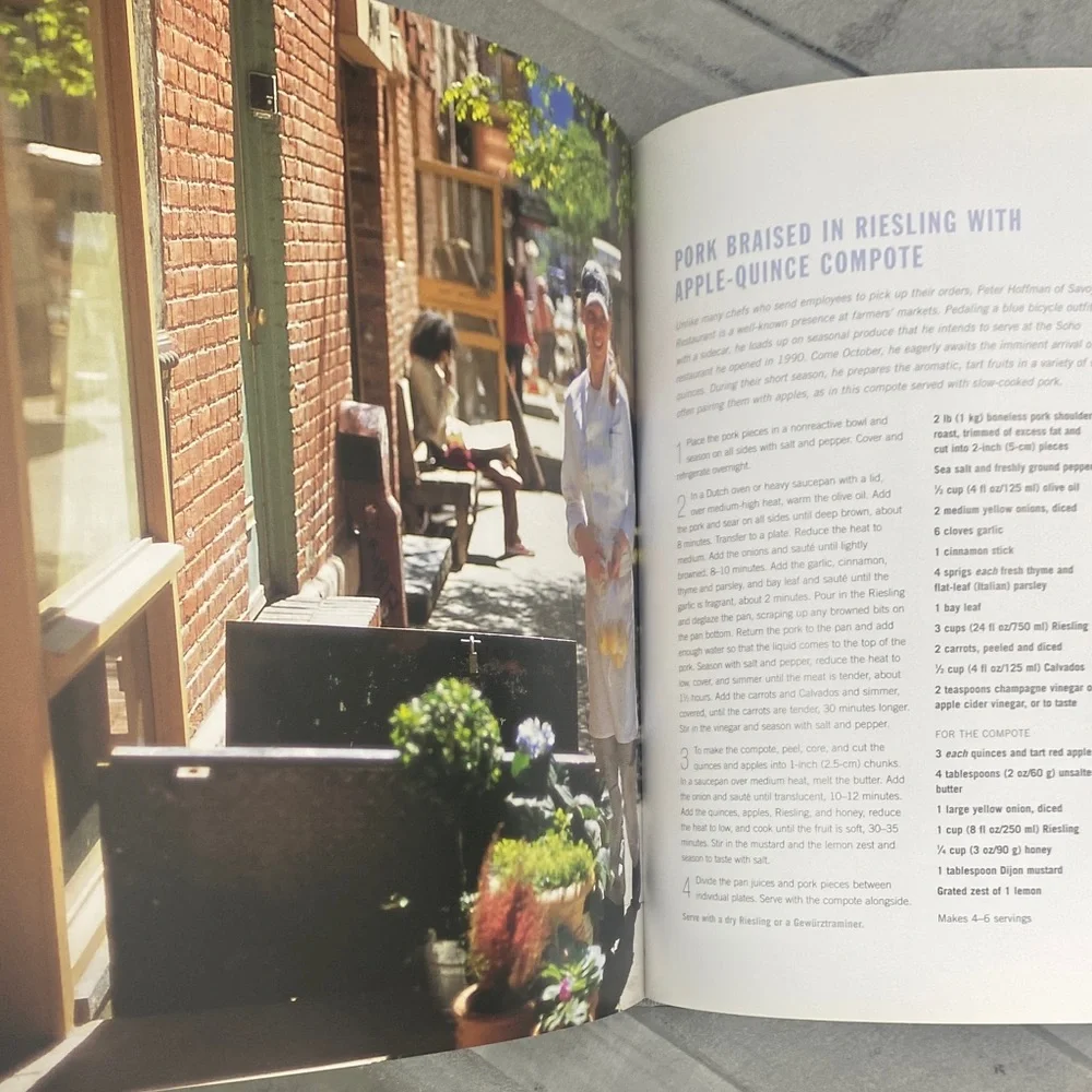 Williams Sonoma New York Cookbook with Gray and Blue Cover